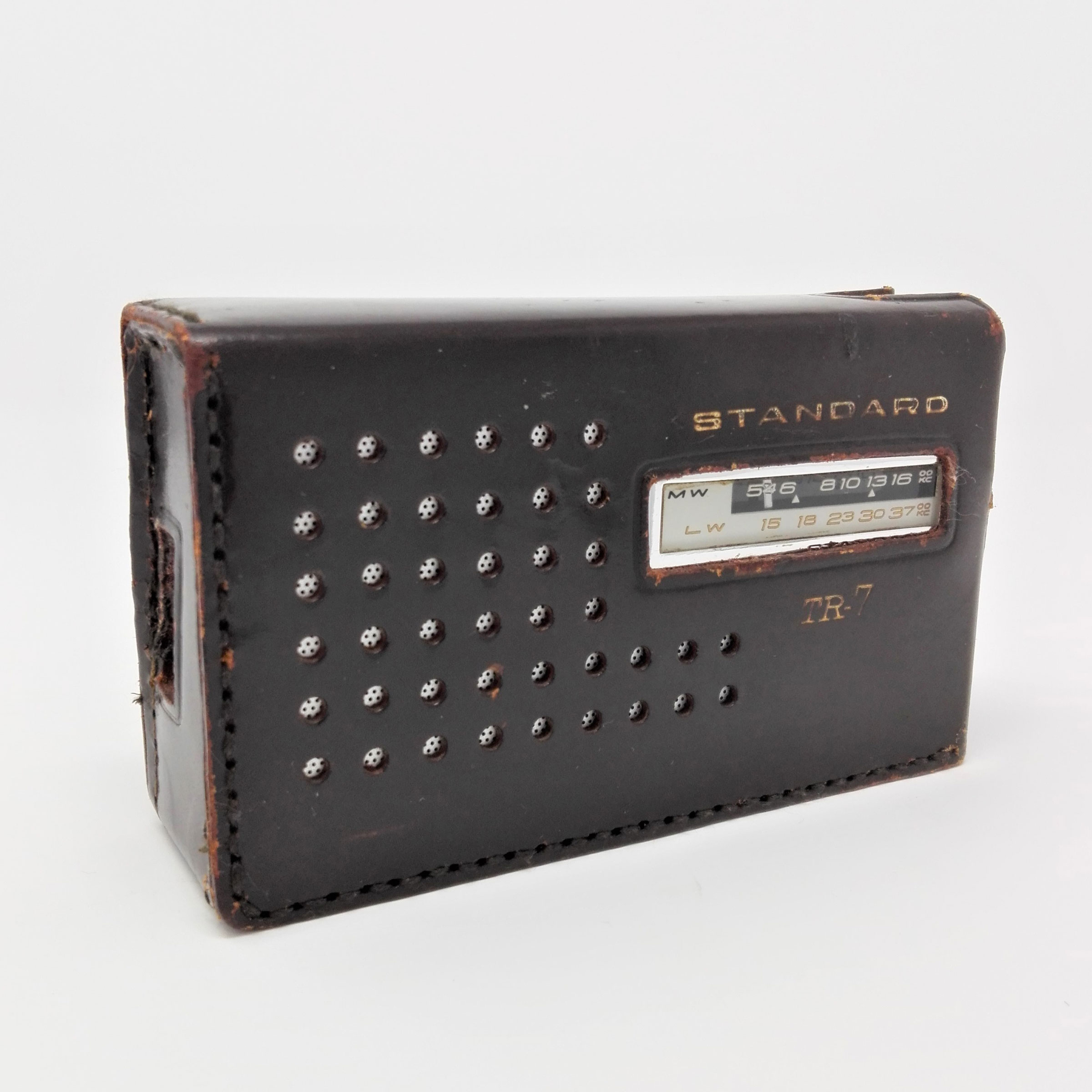 Antiguo radio transistor Standard Tiny Pal Regreso al futuro